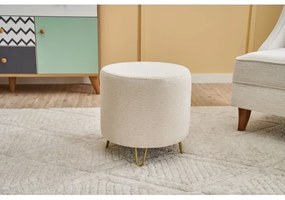 Pouf NANI Ø 40 cm crema