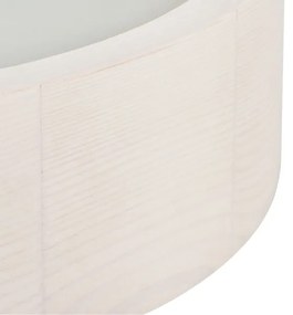 Kanlux 23123 - Plafoniera JASMIN 1xE27/20W/230V ø 27,5 cm quercia bianca