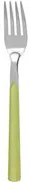 Forchetta con manico verde Fast Eme