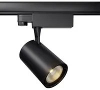 Faretto Per Binario Moderno Vuoro 10W Alluminio Nero 1 Luce Naturale