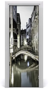 Adesivo per porta interna Venezia, Italia 75x205 cm