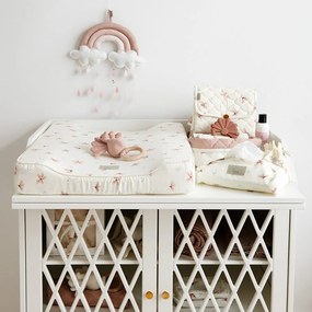 Materassino per fasciatoio 70x44 cm Windflower Creme – Cam Cam Copenhagen