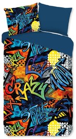 Set copripiumino e federa da bambini in microfibra per letto singolo ed esteso 140x220 cm Jeff – Good Morning