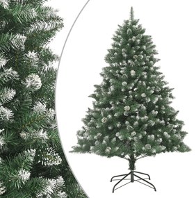 Albero Di Natale Artificiale Con Base 240 Cm Pvc /