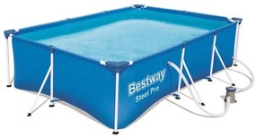 Piscina rettangolare fuori terra BestWay 56404 STEEL PRO 300x201 cm - Allestimento: Piscina con pompa
