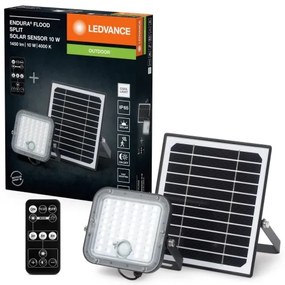 Ledvance - Riflettore LED solare con sensore FLOOD SPLIT LED/10W/3,2V IP65 + +TC