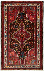 Hamedan Tappeto 80 x 130 (Iran) Annodato A Mano
