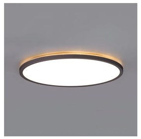 Plafoniera LED bagno NIVERA LED/32W/230V IP54 Ø42 cm nero
