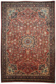 Bidjar Tappeto 320x220 Rosso (Iran) Annodato A Mano