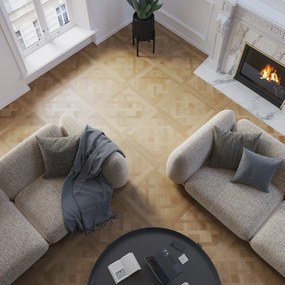 Pavimento SPC Montaigne miele Sp 5.5 mm ARTENS con sottopavimento integrato 2.25 m²