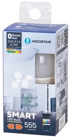 LED RGBW Lampadina G45 E14/6,5W/230V 2700-6500K - Aigostar