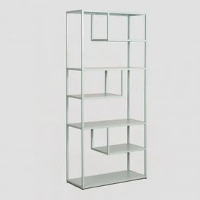 Libreria Thura in acciaio Verde Abete - Sklum