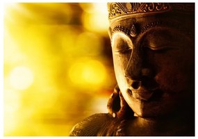 Fotomurale  Buddha  Enlightenment  Colore Oro, Dimensioni e Misure 250x175