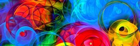 Stampa su tela – Astrazione piena di colori