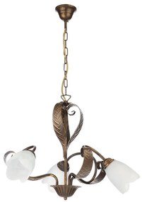 ONLI - Lampadario a sospensione con catena SONIA 3xE14/6W/230V