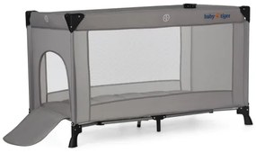 KINDERKRAFT - Culla da viaggio Baby Tiger VIKI grigio