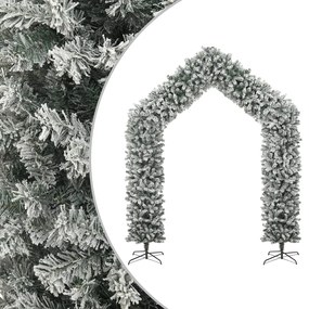 Albero Di Natale Ad Arco Innevato 270 Cm /