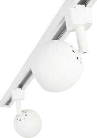 Sistema di illuminazione a binario moderno Smart bianco monofase incl. 3 Wifi GU10 - Gissi