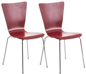 Sedie Per Visitatori Aaron: Set Di 2, Stile Elegante E Comfort Ergonomico / Rot