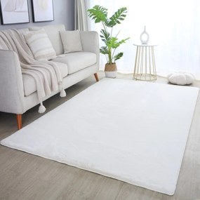 Tappeto lavabile crema 60x110 cm Pouffy - Ayyildiz Carpets