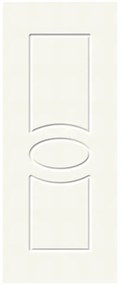 Pannello per porta d'ingresso P120 pellicolato pvc bianco L 92 x H 210.5 cm, Sp 6 mm apertura reversibile