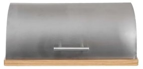 Cestino per il pane in acciaio inox e bambù Basic - Orion