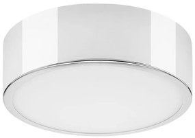 Plafoniera DANTE 1xE27/60W/230V diametro 26 cm cromo lucido