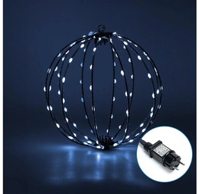 Aigostar - Decorazione natalizia a LED per esterno 3,6W/230V sfera 30cm IP44 bianco freddo