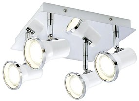 Rabalux 5500 - LED Luce Spot da bagno STEVE 4xGU10/4,5W/230V
