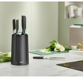 Set di 5 coltelli in acciaio inox con supporto rotante Elevate - Joseph Joseph