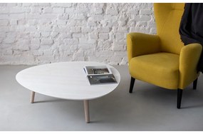 Tavolino in legno di frassino bianco Contrast Pick - Ragaba