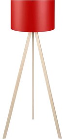 Piantana AYD 1xE27/40W/230V rossa/beige