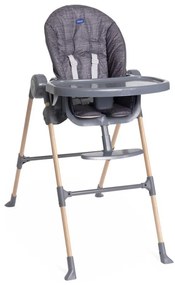 Chicco - Sedia da pranzo per bambini Polly Essential - grigio