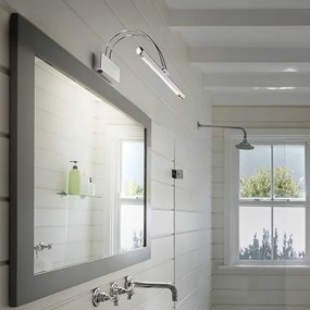 Ideal Lux - Lampada per quadri MIRROR LED/4,6W/230V, cromo lucido
