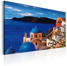 Quadro dipinto Beautiful Santorini
