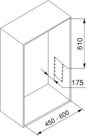 Appendiabiti regolabile per armadio 45 - 60 cm grigio pietra in Acciaio e Tecnoplastica