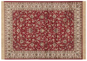 Tappeto 190x140 cm Farshian Hereke rosso