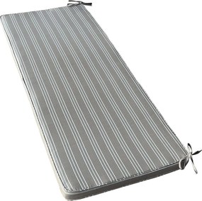 FLATTY - cuscino 110 con doppia cucitura idrorepellente a righe