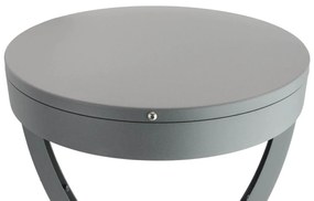 Lampione Stradale 65W Dual Gray1-10V Programmabiledriver Philips Colore Bianco Caldo 2.700K