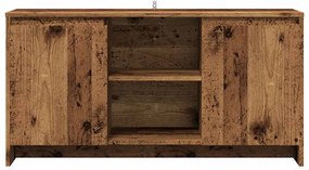 Mobile porta tv legno antico 102x37,5x52,5 cm legno multistrato