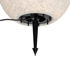 Lampada da esterno intelligente grigia 45 cm IP65 con LED - Nura