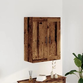 Mobile A Parete Legno Vecchio 69,5x34x90 Cm İn Truciolato /