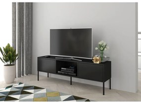 Tavolo TV nero Mirka - Skandica