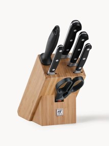 Set ceppo coltelli in legno di bambù Professional 7 pz