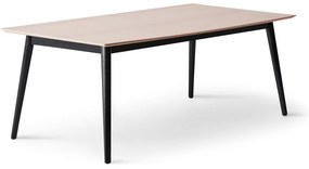 Tavolo da pranzo pieghevole con piano in rovere nero e naturale 100x210 cm Meza - Hammel Furniture