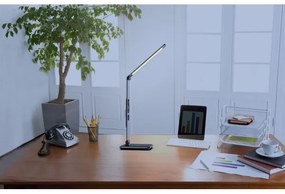 Immax 09105L - Lampada da tavolo LED+CCT dimmerabile con ricarica wireless Qi IDEAL 8,5W/230V