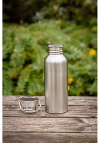 Bottiglia in acciaio inox color argento 650 ml - Esschert Design