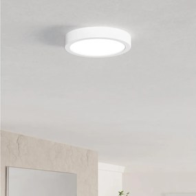 Eglo 901332 - Plafoniera LED da soffitto per il bagno FUEVA LED/7,5W/230V Ø16,6 cm IP44 bianca