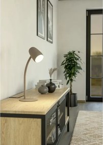 Eglo 901829 - Lampada da tavolo CARLO 1xE14/18W/230V color crema