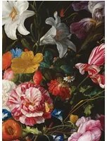 KEK Amsterdam Carta da parati panoramica Golden Age Flowers 5 - Multicolor - 3.896m